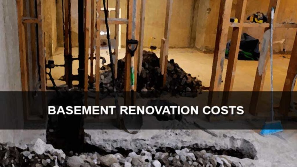 Basement renovation
